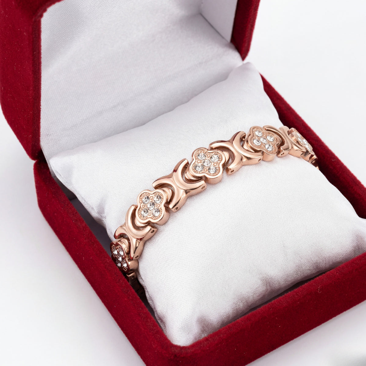 Pulsera magnética de Cobre Puro Premium con Imanes de 3500 gauss