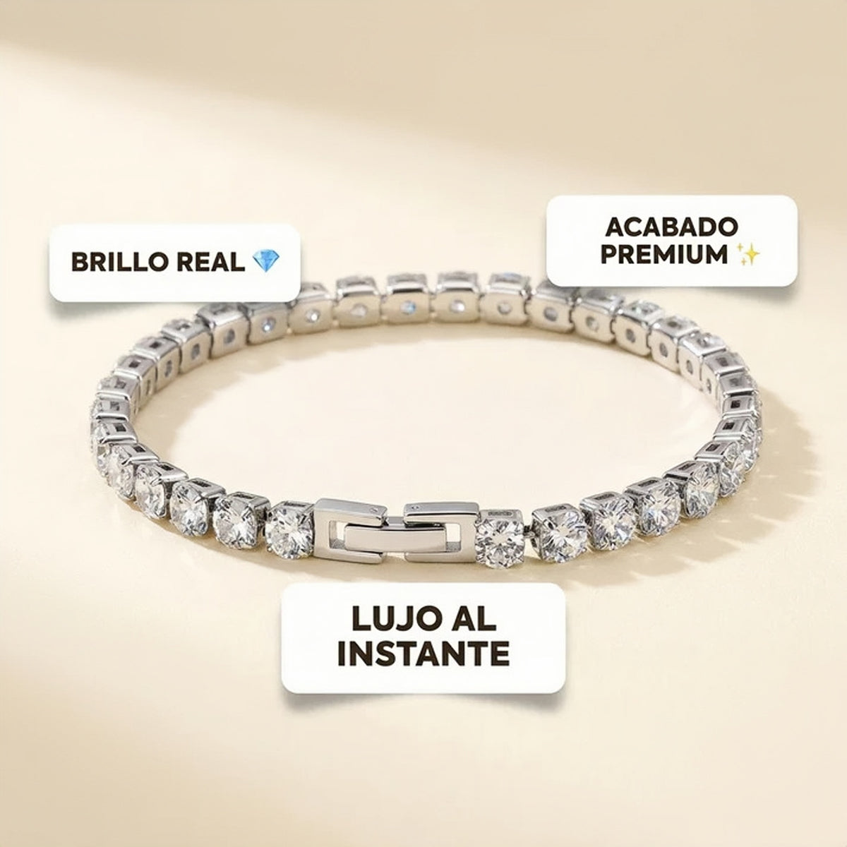 Pulsera Diamond Glow - El Brillo Que Todos Notan