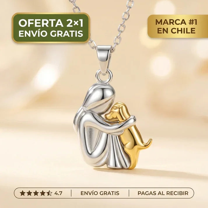 Collar Amor Eterno Mamá y Perro
