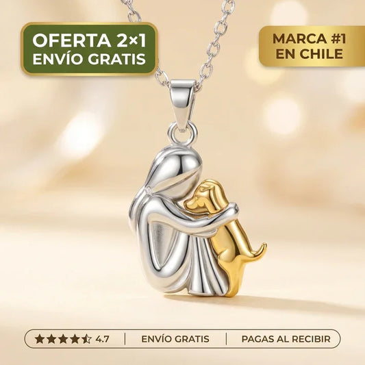 Collar Amor Eterno Mamá y Perro