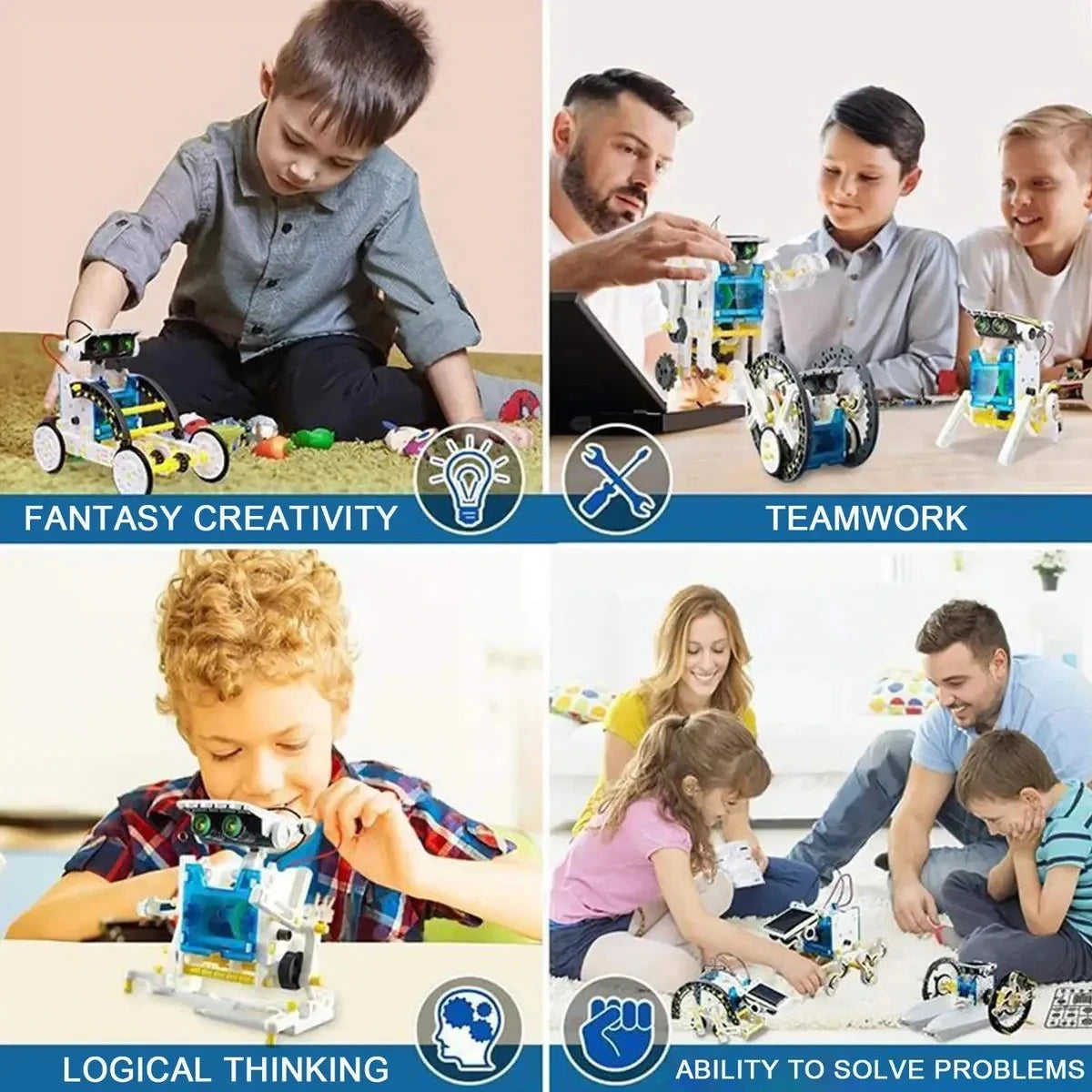 LABORATORIO SOLAR 13X – Robots que cobran vida