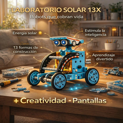 LABORATORIO SOLAR 13X – Robots que cobran vida